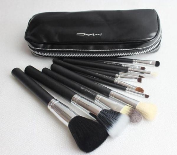 kit 12 pinceis maquiagem MAC